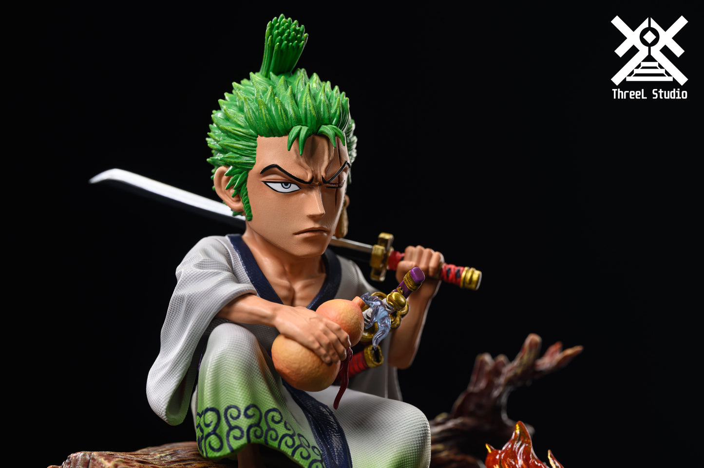 THREEL STUDIO – ONE PIECE: BONFIRE ZORO [IN STOCK]