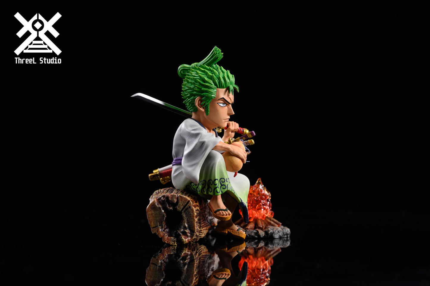 THREEL STUDIO – ONE PIECE: BONFIRE ZORO [IN STOCK]