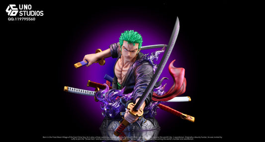 UNO STUDIO – ONE PIECE: BUST SERIES 2. ZORO [PRE-ORDER]