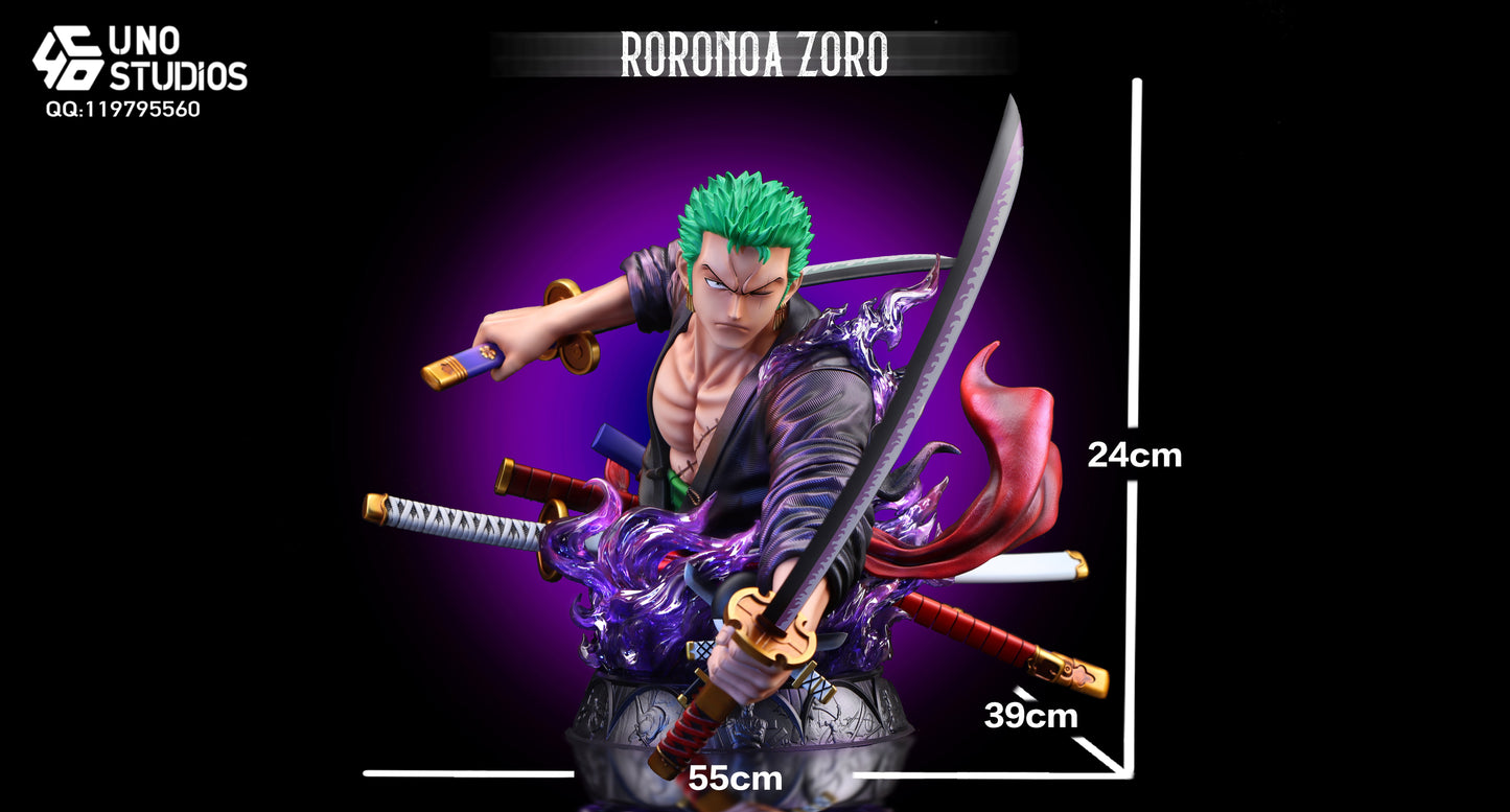 UNO STUDIO – ONE PIECE: BUST SERIES 2. ZORO [PRE-ORDER]