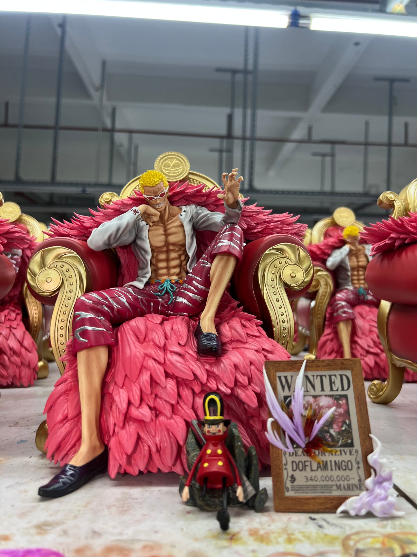 WAKE STUDIO – ONE PIECE: 7 WARLORDS SERIES 2. SITTING POSE DOFLAMINGO [IN STOCK]