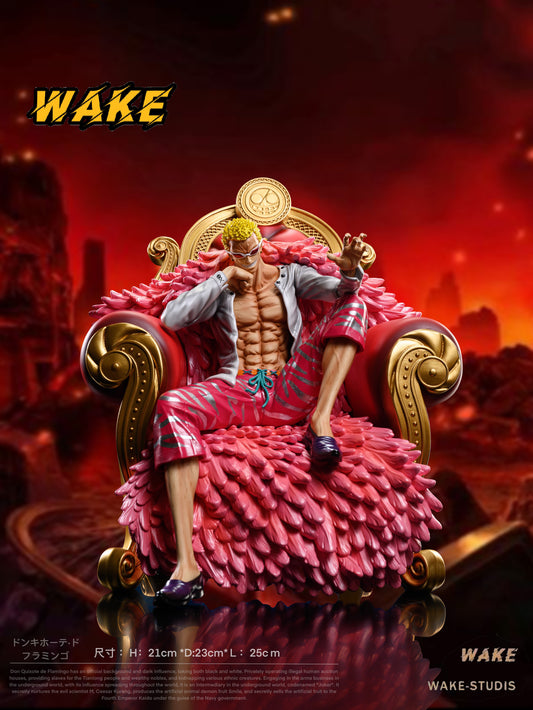 WAKE STUDIO – ONE PIECE: 7 WARLORDS SERIES 2. SITTING POSE DOFLAMINGO [IN STOCK]