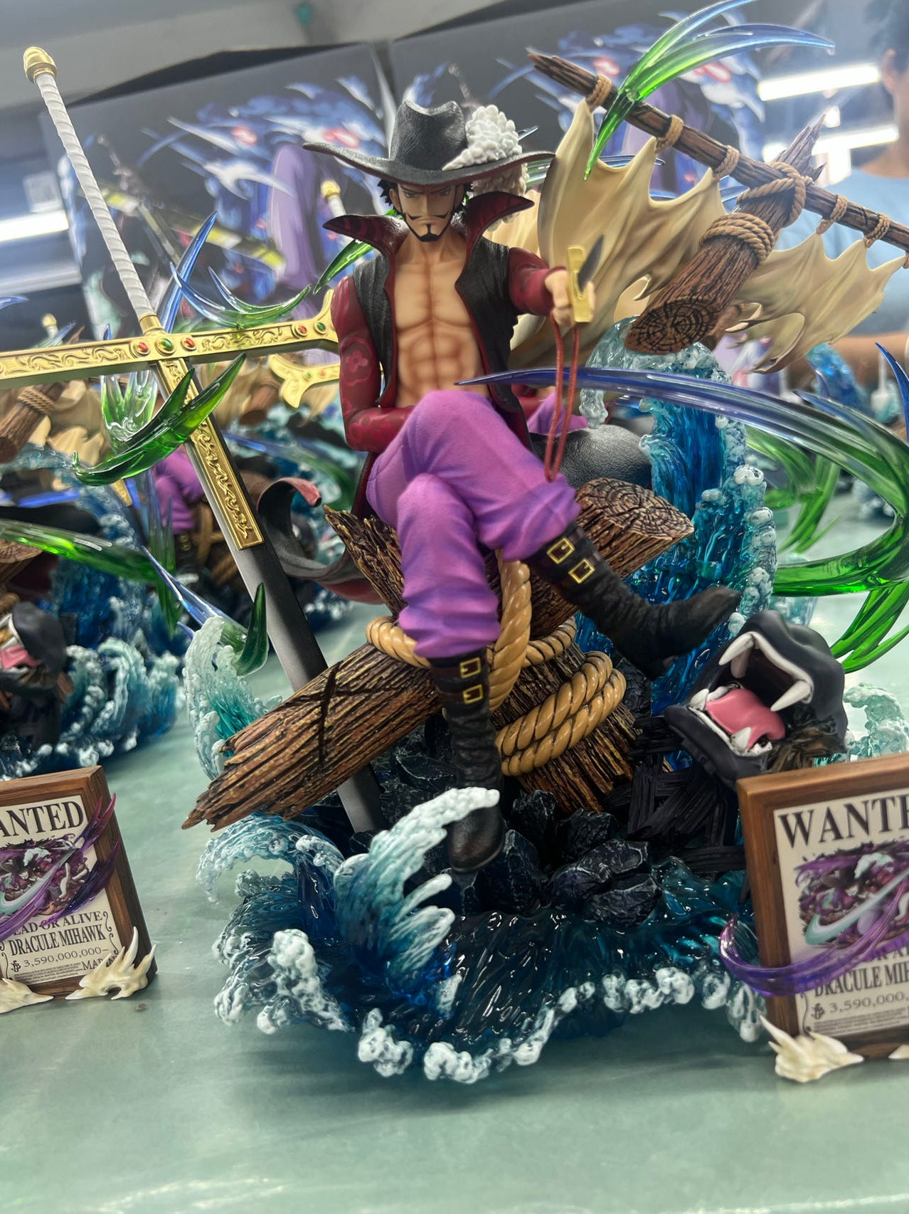 WAKE STUDIO – ONE PIECE: 7 WARLORDS SERIES 4. SITTING POSE MIHAWK [IN STOCK]