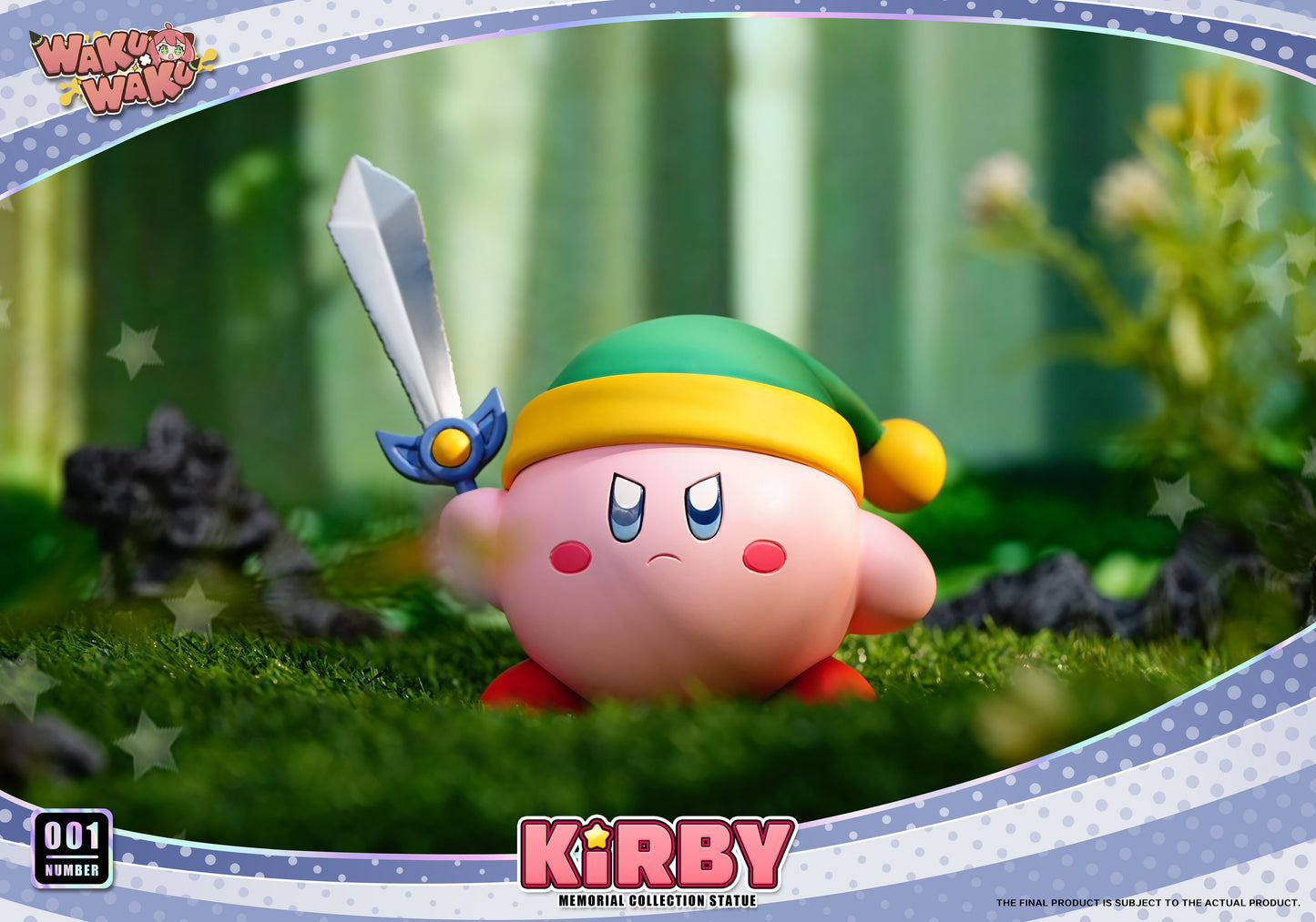 WAKUWAKU STUDIO – KIRBY: MEMORIAL COLLECTION SERIES 1. SWORDSMAN KIRBY [PRE-ORDER]