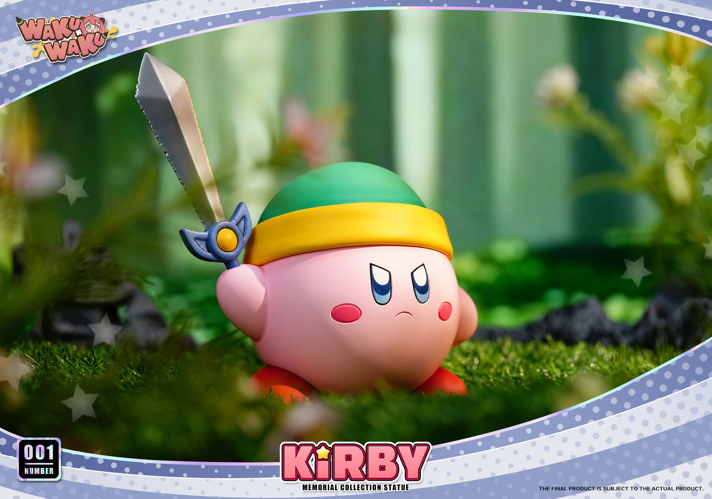 WAKUWAKU STUDIO – KIRBY: MEMORIAL COLLECTION SERIES 1. SWORDSMAN KIRBY [PRE-ORDER]