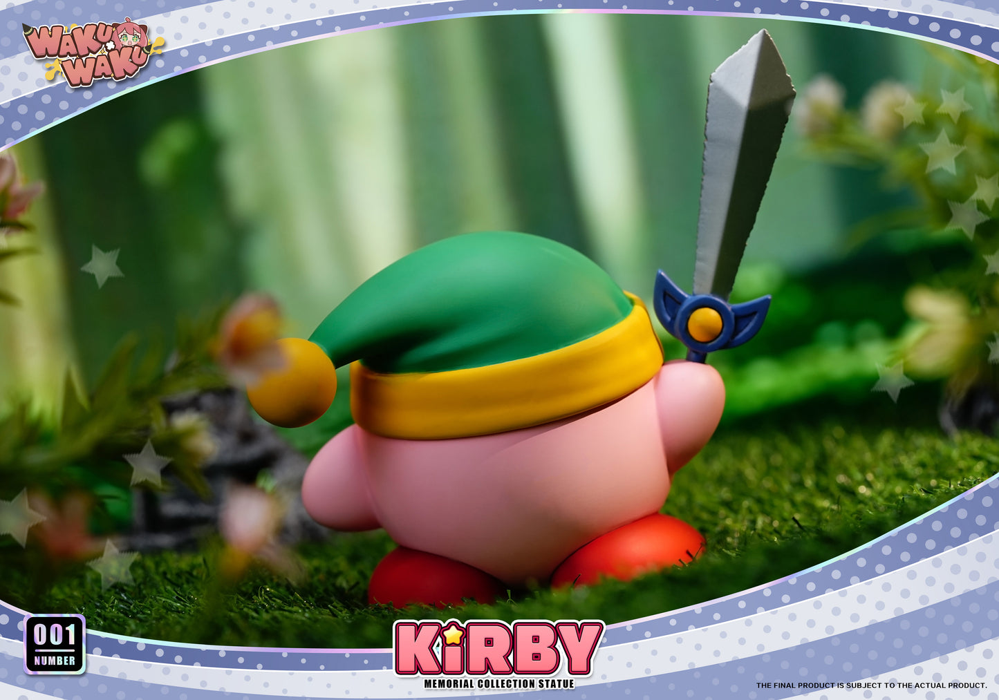 WAKUWAKU STUDIO – KIRBY: MEMORIAL COLLECTION SERIES 1. SWORDSMAN KIRBY [PRE-ORDER]