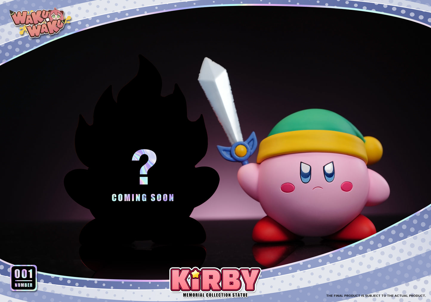 WAKUWAKU STUDIO – KIRBY: MEMORIAL COLLECTION SERIES 1. SWORDSMAN KIRBY [PRE-ORDER]