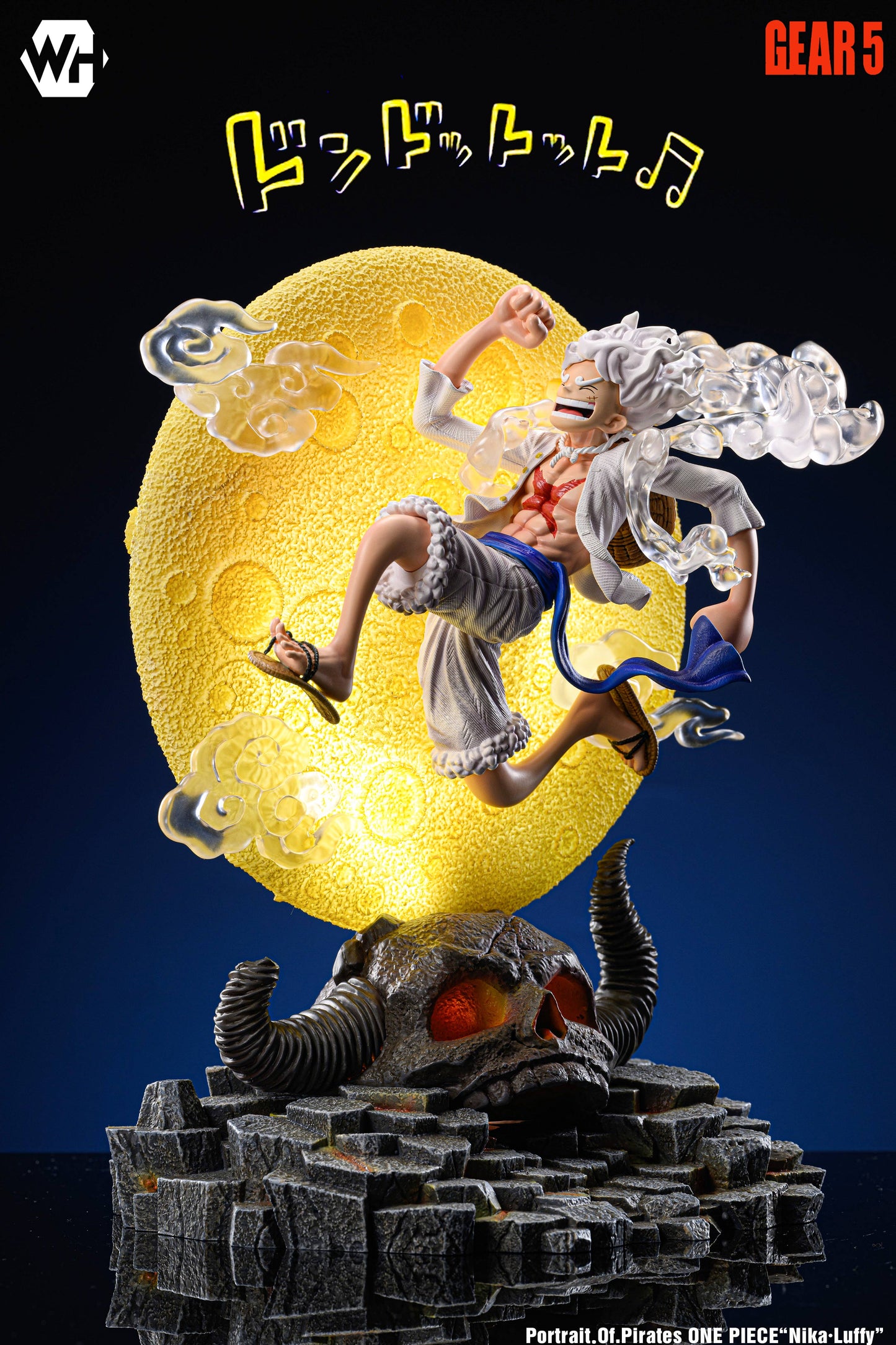 WH STUDIO – ONE PIECE: WARRIOR OF LIBERATION “JOY BOY” NIKA LUFFY [IN STOCK]