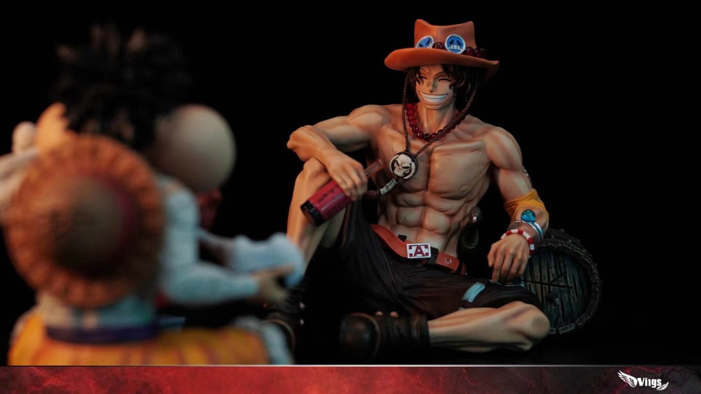 WINGS STUDIO – ONE PIECE: SITTING POSE SERIES 4. BANQUET ACE [IN STOCK]