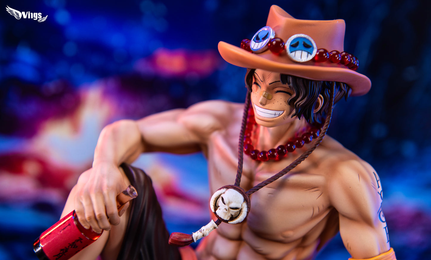 WINGS STUDIO – ONE PIECE: SITTING POSE SERIES 4. BANQUET ACE [IN STOCK]