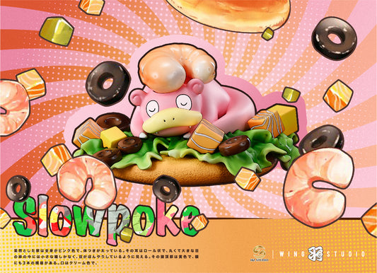 WING x HZ STUDIO – POKEMON: FOOD SERIES 01. SLOWPOKE SANDWICH [PRE-ORDER]