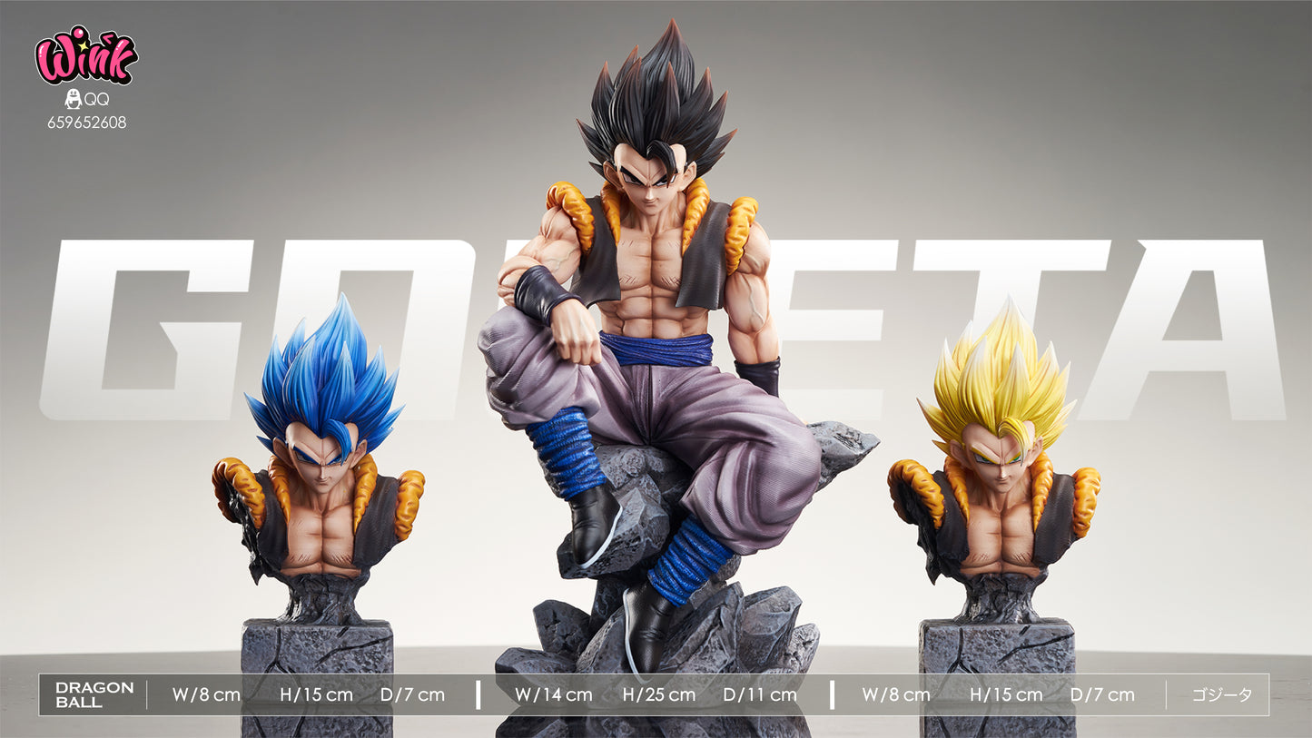 WINK STUDIO – DRAGON BALL Z: SITTING SERIES 4. GOGETA [SOLD OUT]