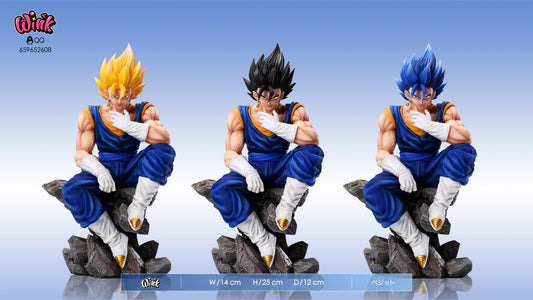 WINK STUDIO – DRAGON BALL Z: SITTING SERIES 5. VEGETTO [PRE-ORDER]