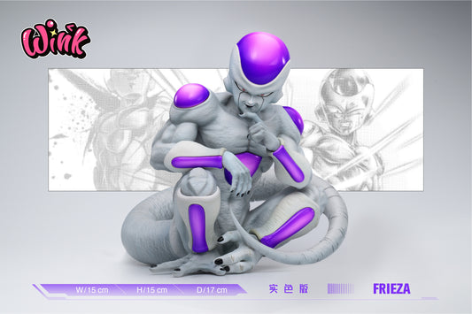 WINK STUDIO – DRAGON BALL Z: SITTING SERIES 6. FRIEZA [PRE-ORDER]