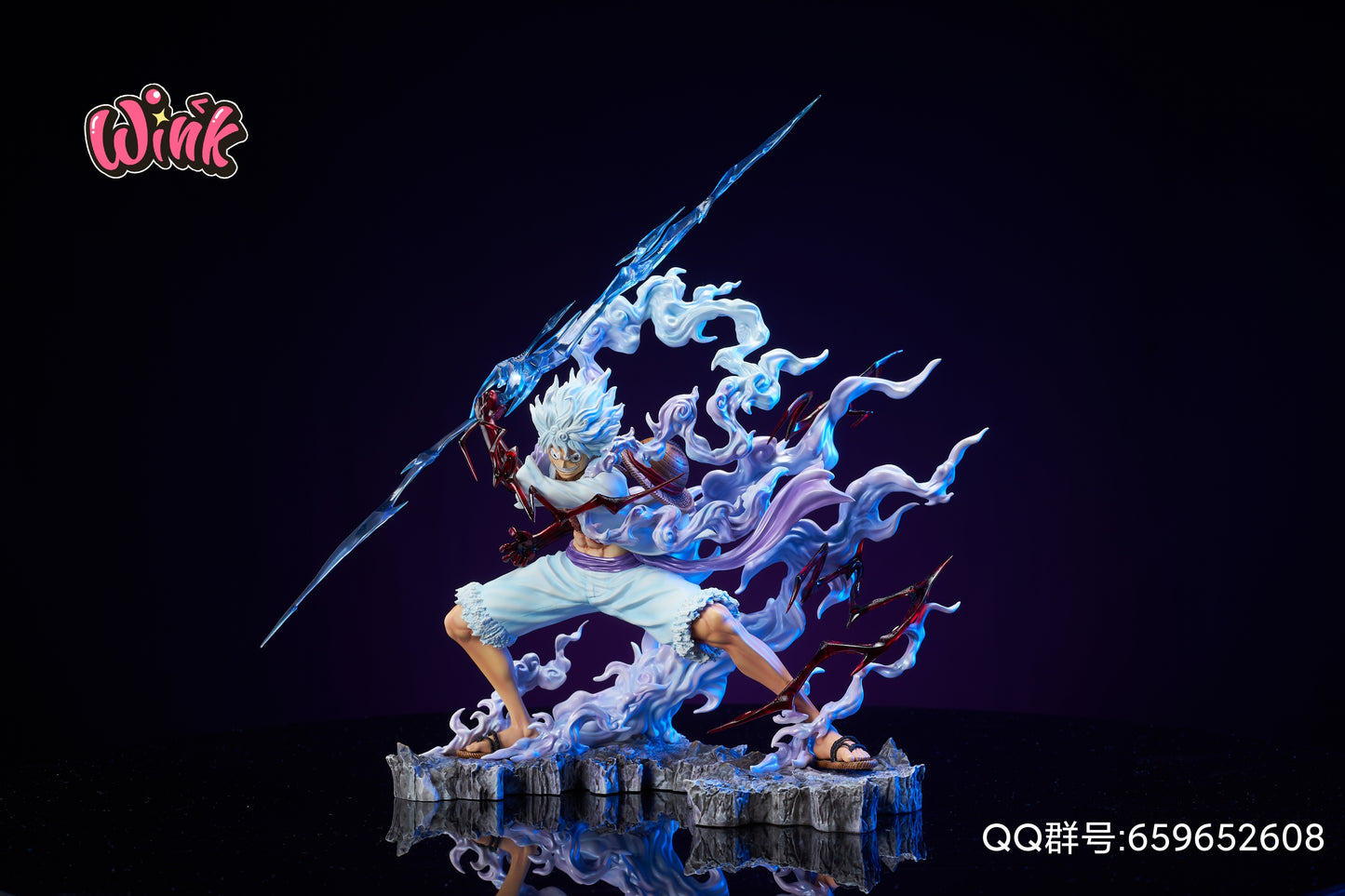 WINK STUDIO – ONE PIECE: "POP" SERIES 1. LIGHTNING BOLT NIKA LUFFY [SOLD OUT]