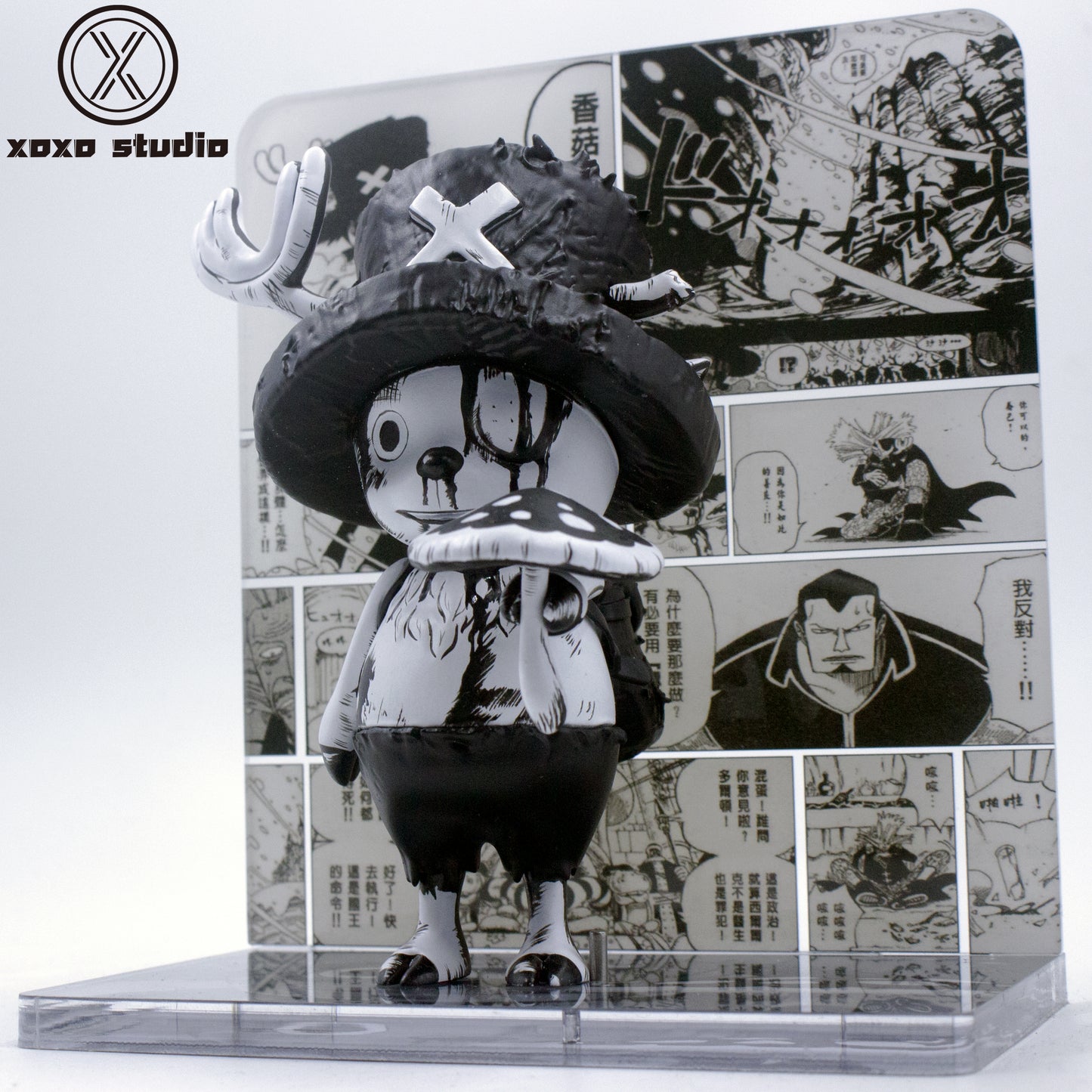 XOXO STUDIO – ONE PIECE: BLACK AND WHITE MANGA SERIES, AMIUDAKE MUSHROOM CHOPPER [IN STOCK]