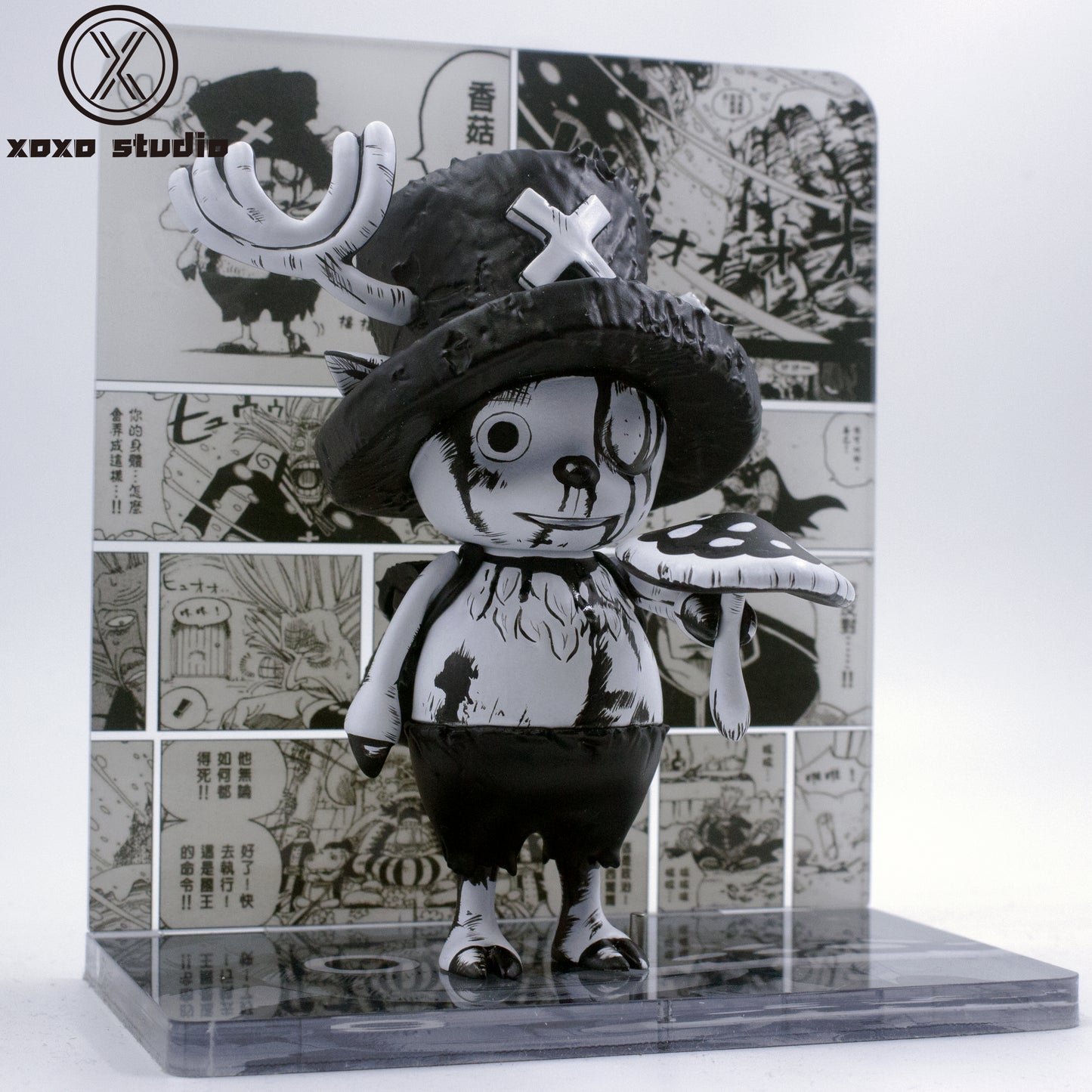 XOXO STUDIO – ONE PIECE: BLACK AND WHITE MANGA SERIES, AMIUDAKE MUSHROOM CHOPPER [IN STOCK]