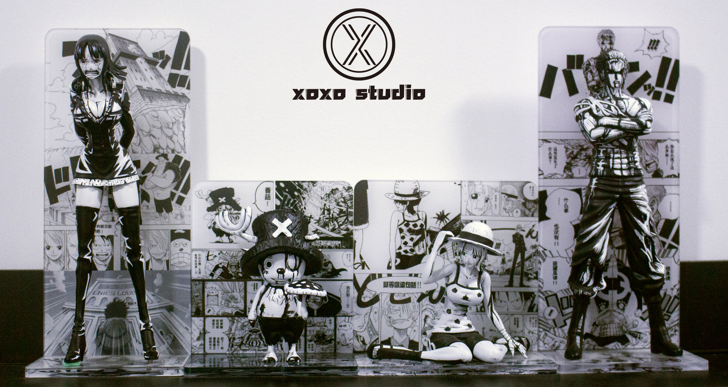 XOXO STUDIO – ONE PIECE: BLACK AND WHITE MANGA SERIES, AMIUDAKE MUSHROOM CHOPPER [IN STOCK]