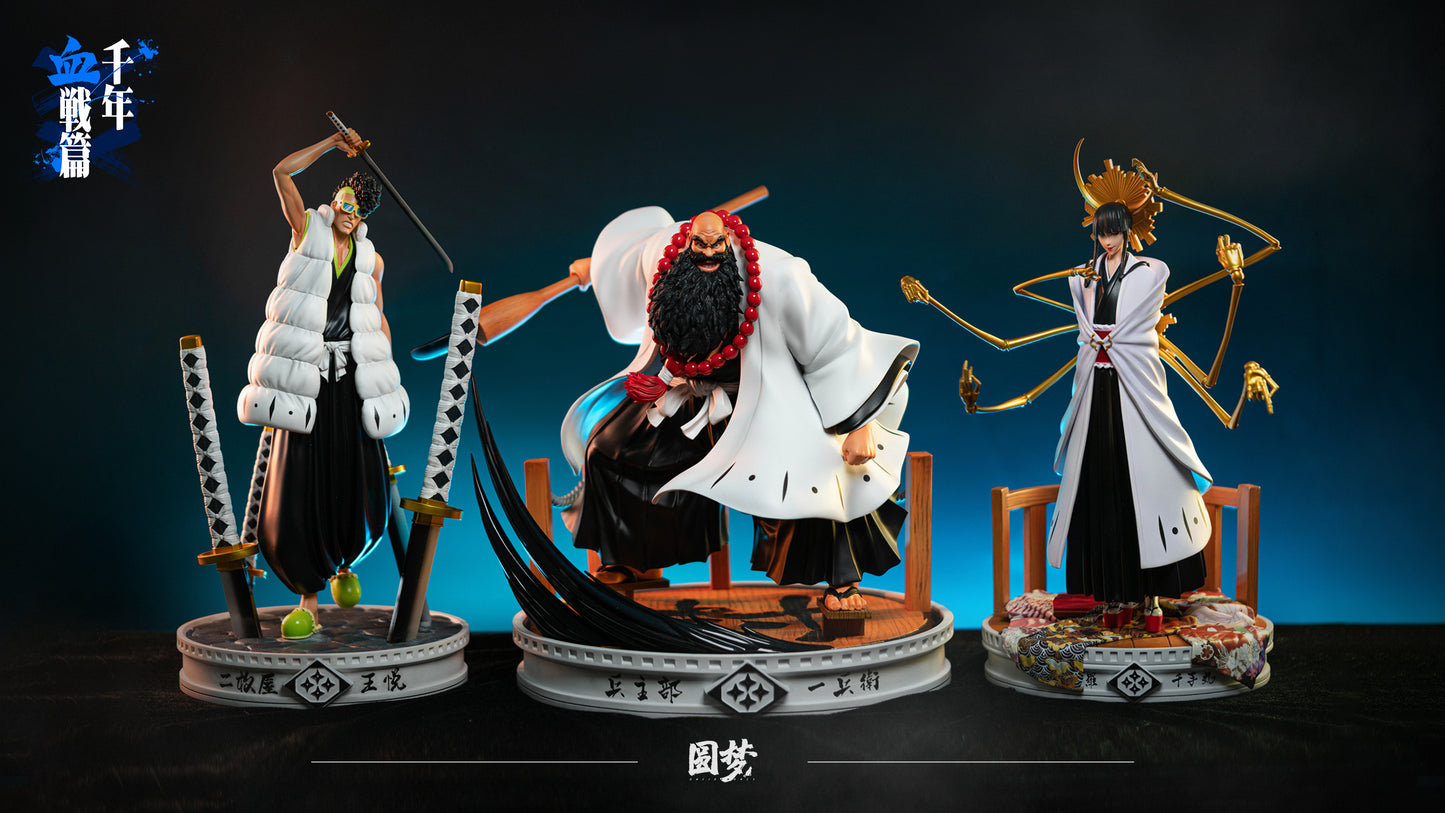 YUAN MENG STUDIO – BLEACH: ZERO DIVISION SERIES 2. SENJUMARU SHUTARA AND 3. OETSU NIMAIYA [SOLD OUT]