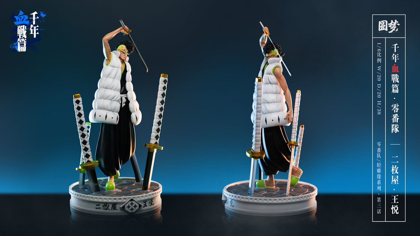 YUAN MENG STUDIO – BLEACH: ZERO DIVISION SERIES 2. SENJUMARU SHUTARA AND 3. OETSU NIMAIYA [SOLD OUT]