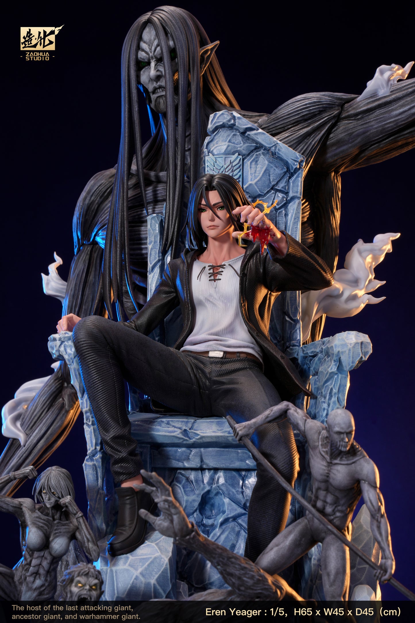 ZAOHUA STUDIO – ATTACK ON TITAN: TITAN SERIES, THRONE OF EREN YEAGAR [IN STOCK]