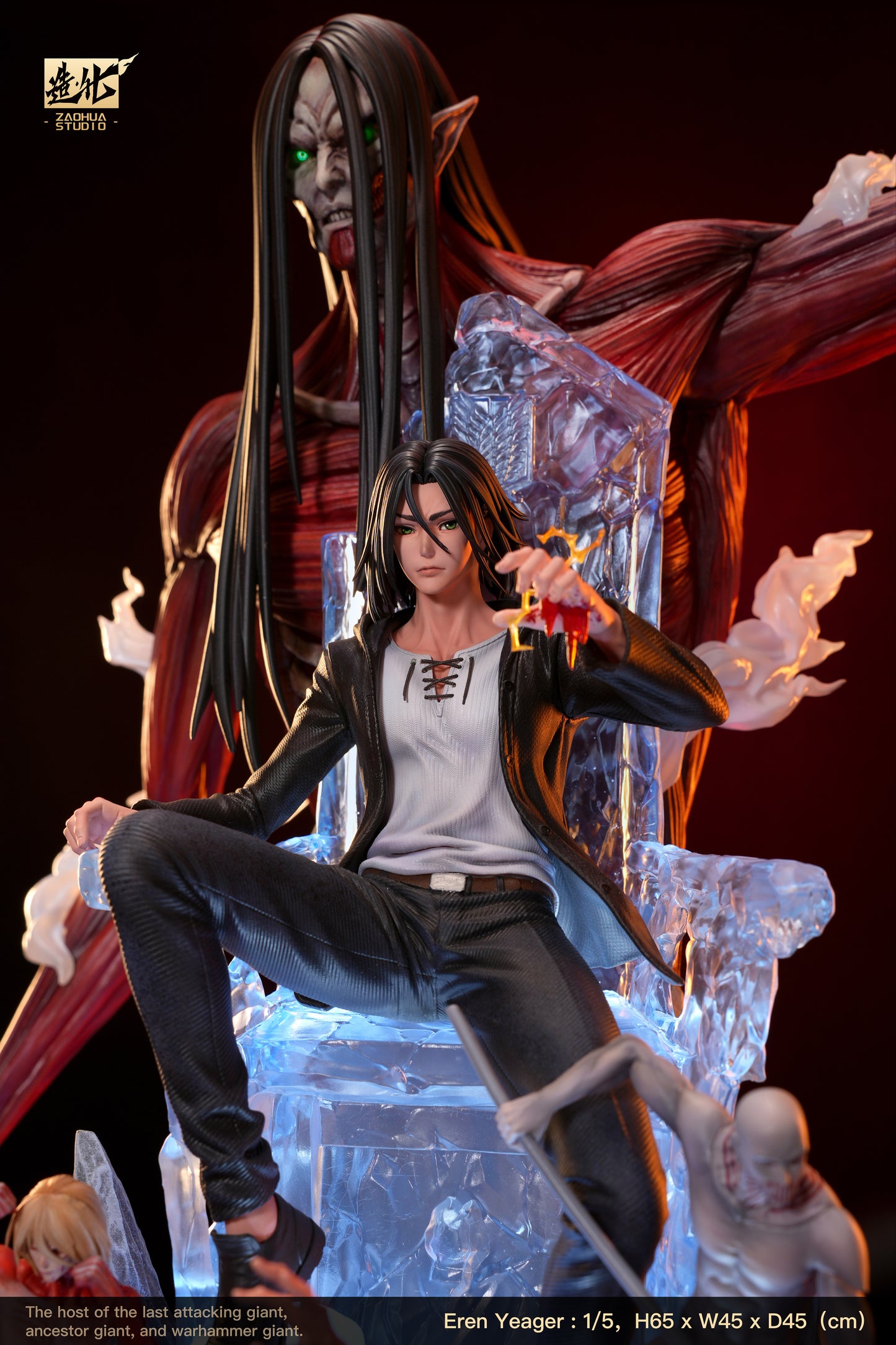 ZAOHUA STUDIO – ATTACK ON TITAN: TITAN SERIES, THRONE OF EREN YEAGAR [IN STOCK]