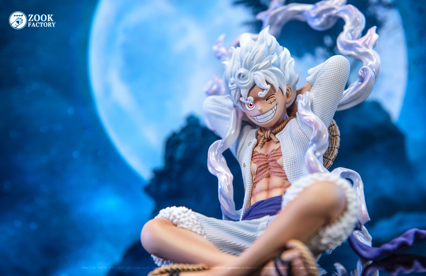 ZOOK FACTORY STUDIO – ONE PIECE: SITTING POSE NIKA LUFFY [IN STOCK]