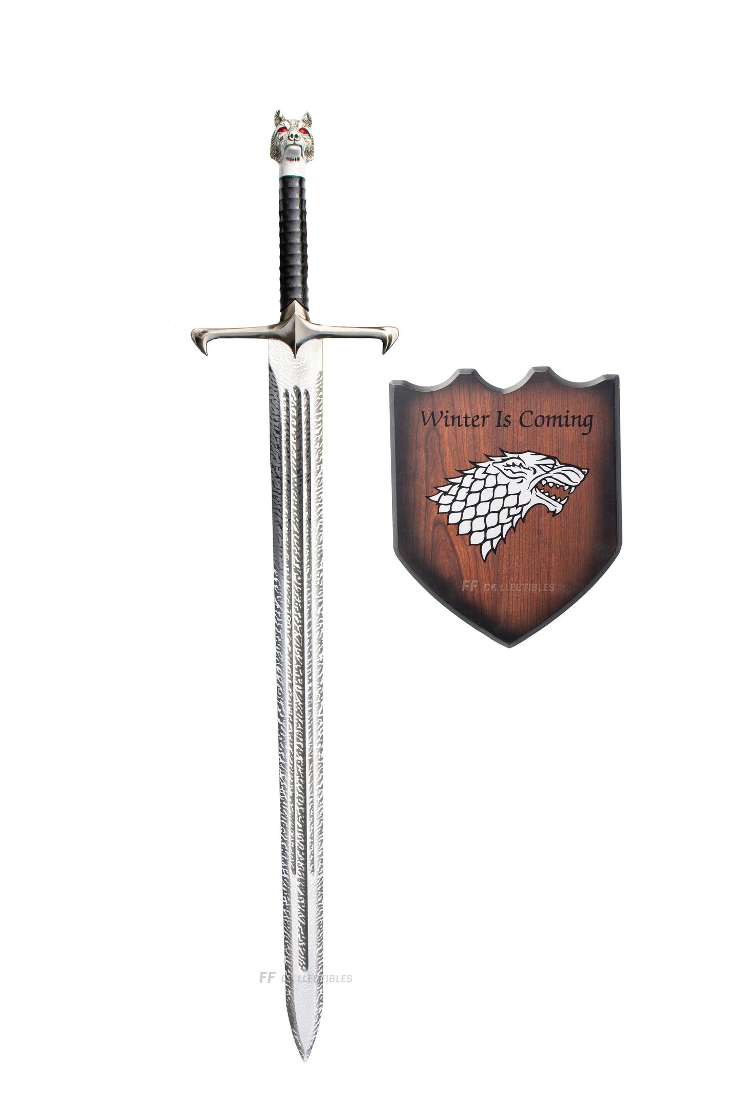 GAME OF THRONES - LONGCLAW (BOOK), THE SWORD OF JON SNOW (with FREE WALL PLAQUE)