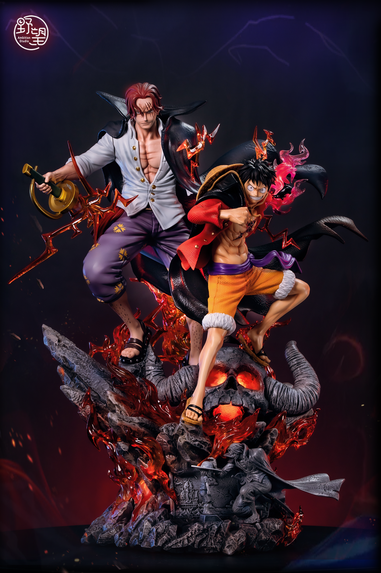 AMBITION STUDIO – ONE PIECE: INHERITANCE SERIES 1. LUFFY & SHANKS [SOLD OUT]
