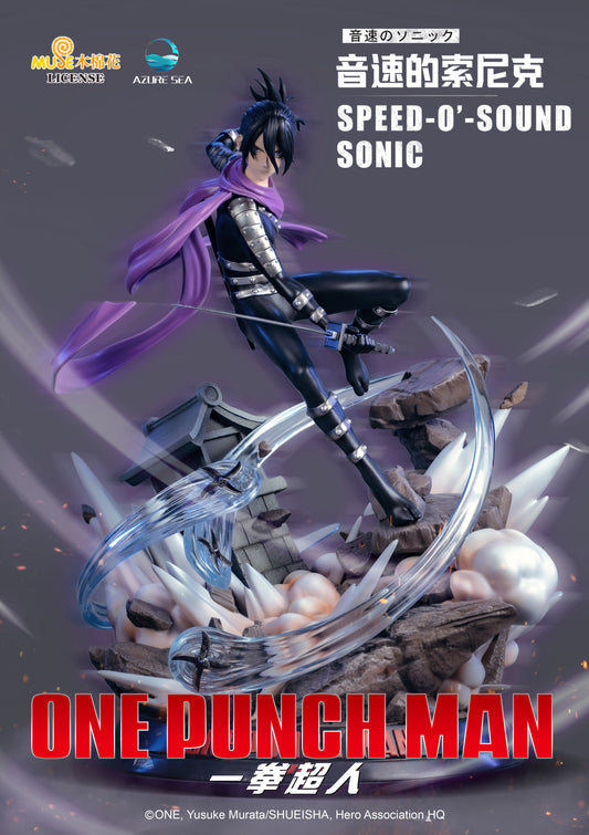 AZURESEA STUDIO – ONE PUNCH MAN: SPEED-O’-SOUND SONIC 1/6 (LICENSED) [PRE-ORDER]