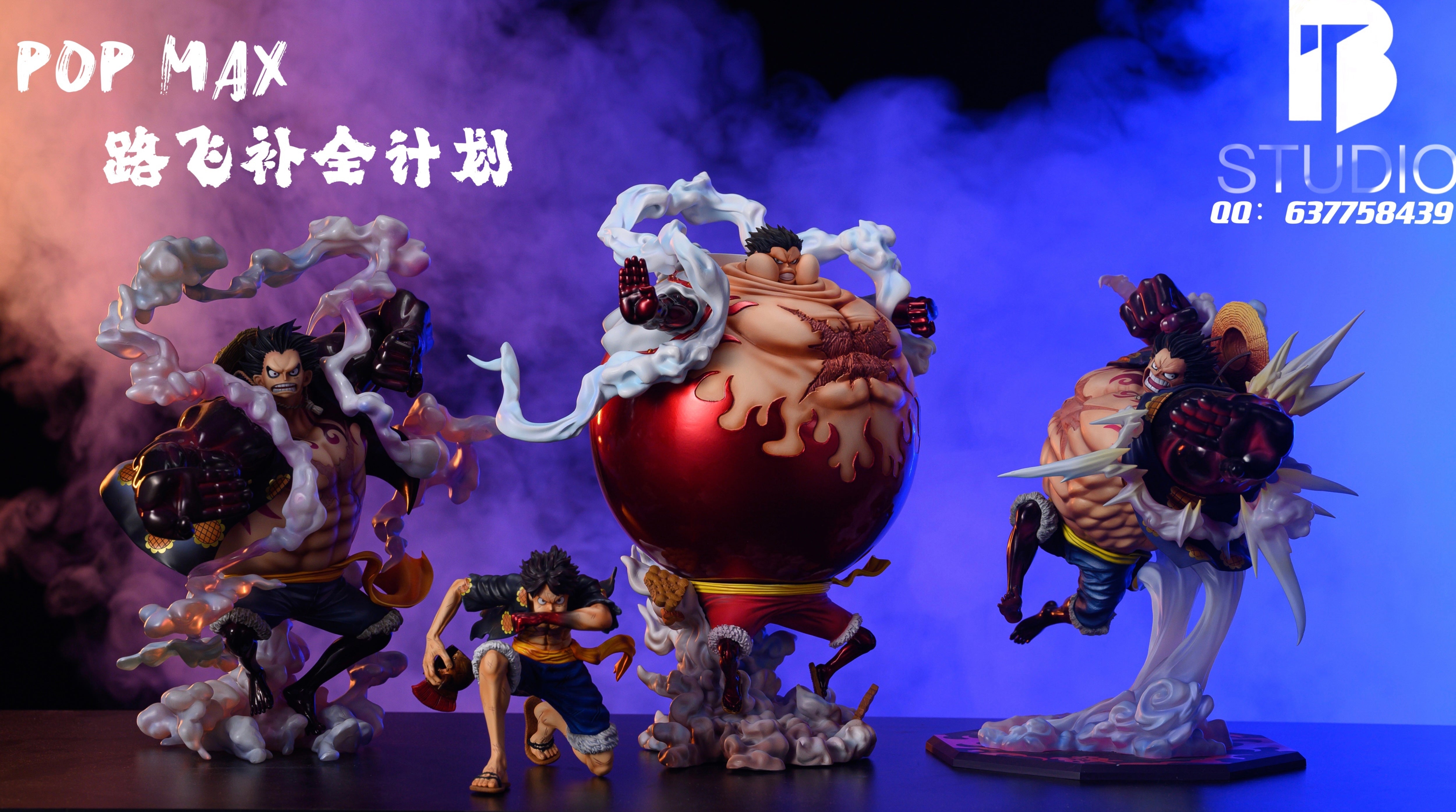 BT STUDIO – ONE PIECE: GEAR 4 TANKMAN LUFFY AND FAT LUFFY [SOLD OUT]