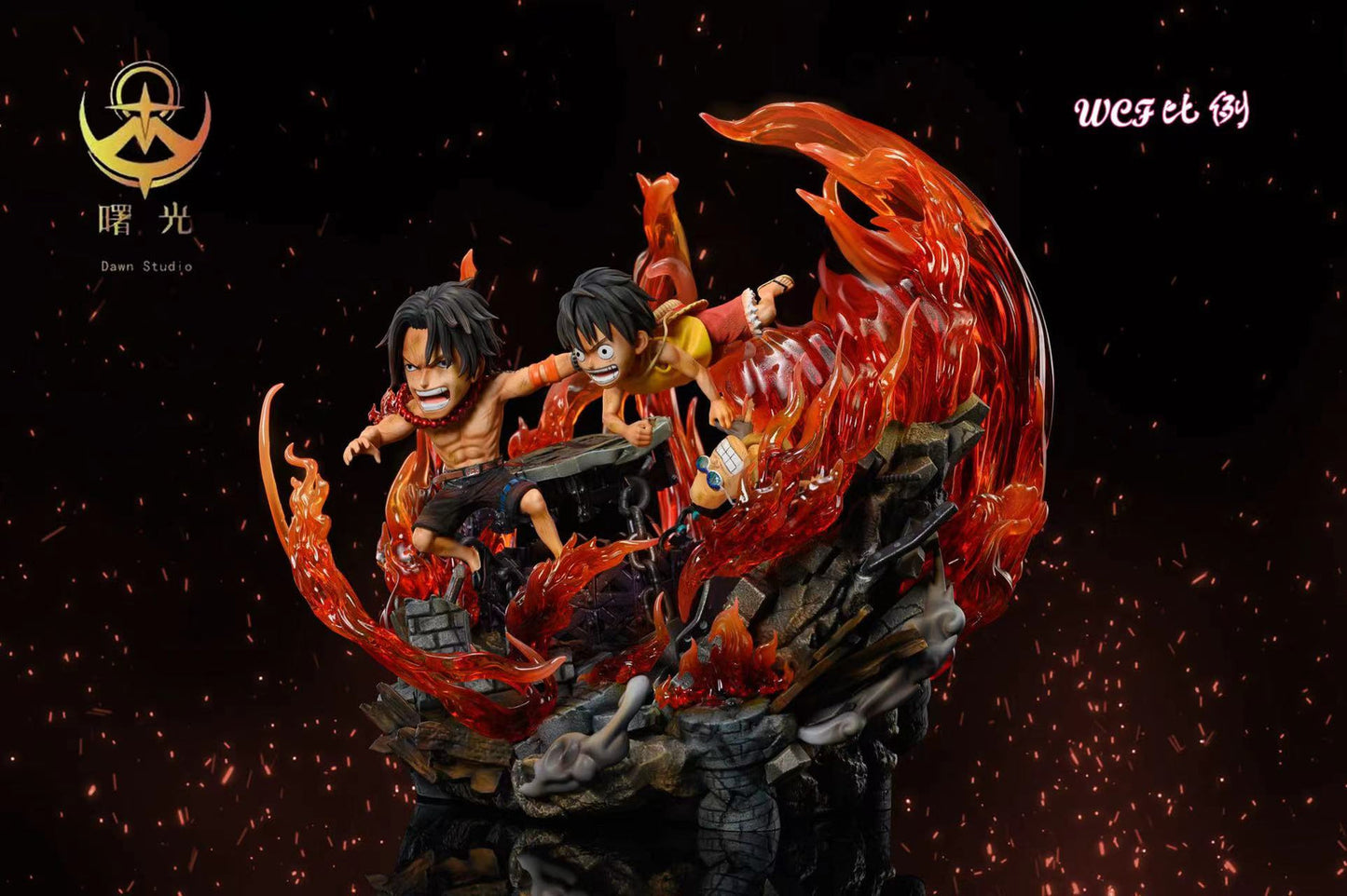 DAWN STUDIO – ONE PIECE: MARINEFORD ARC - ACE AND LUFFY [IN STOCK]