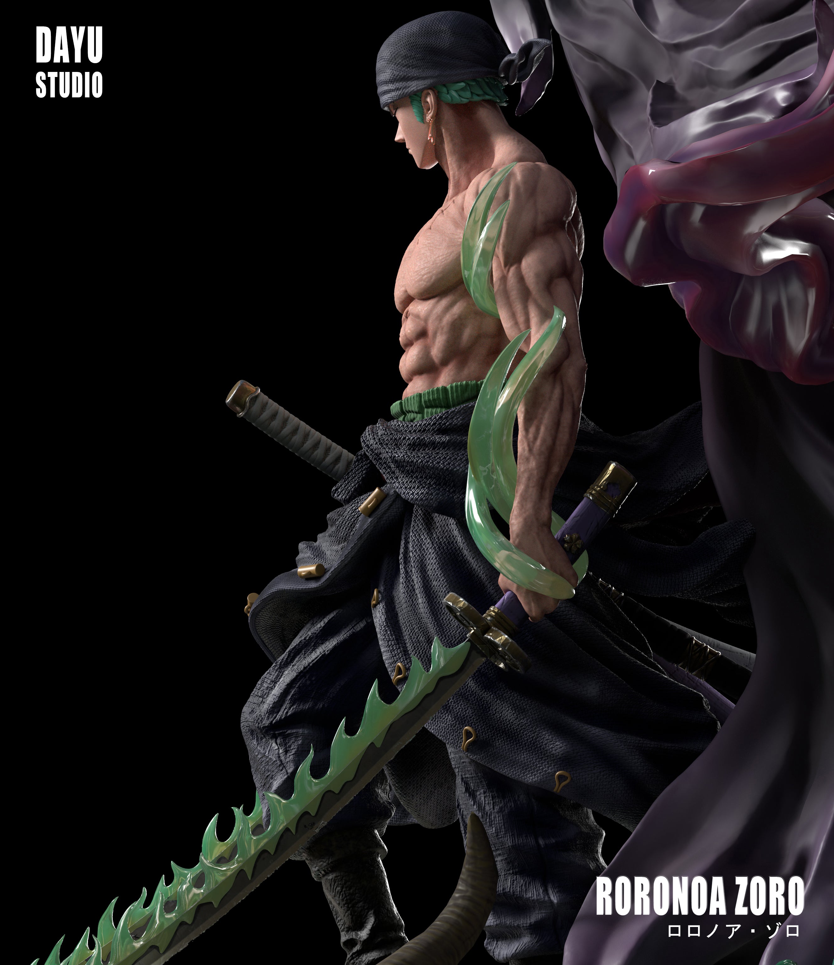 DAYU STUDIO – ONE PIECE: MONSTER TRIO, RORONOA ZORO [IN STOCK