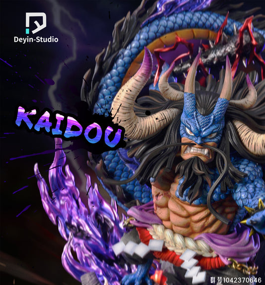 DEYIN STUDIO – ONE PIECE: FOUR EMPEROR SERIES, HYBRID HUMAN-BEAST FORM KAIDO [PRE-ORDER]