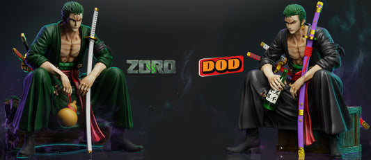 DOD x ZORO STUDIO – ONE PIECE: ZORO SERIES 2. SITTING ZORO [SOLD OUT]