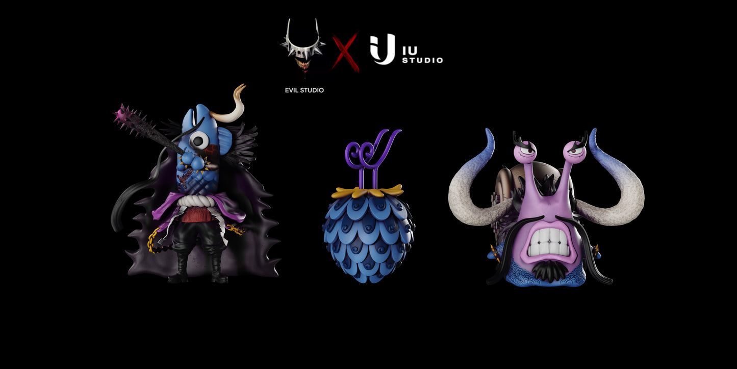 EVIL x IU STUDIO – ONE PIECE: POP MAX HYBRID HUMAN-BEAST FORM KAIDO [SOLD OUT]