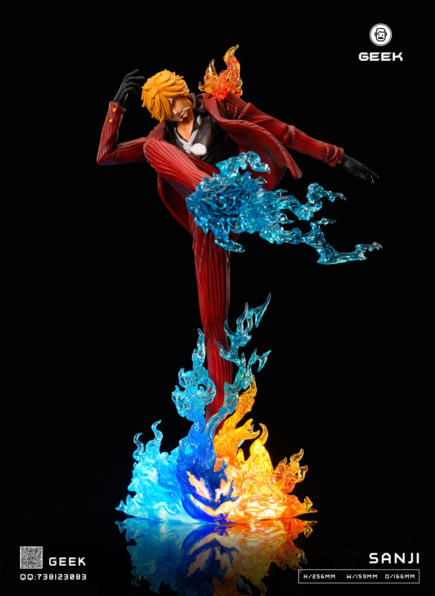 GEEK STUDIO – ONE PIECE: POP MAX SERIES 2. IFRIT JAMBE SANJI [DISCONTINUED]