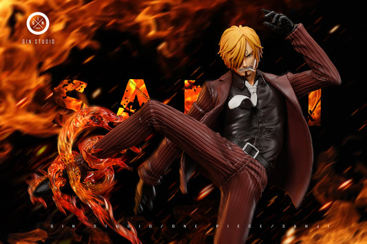 GIN STUDIO – ONE PIECE: NEW WORLD SERIES 2. BLACK LEG SANJI [IN STOCK]