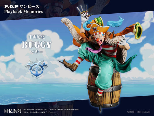 HUAN ZHOU STUDIO – ONE PIECE: PLAYBACK MEMORIES, BUGGY THE STAR CLOWN [DISCONTINUED]