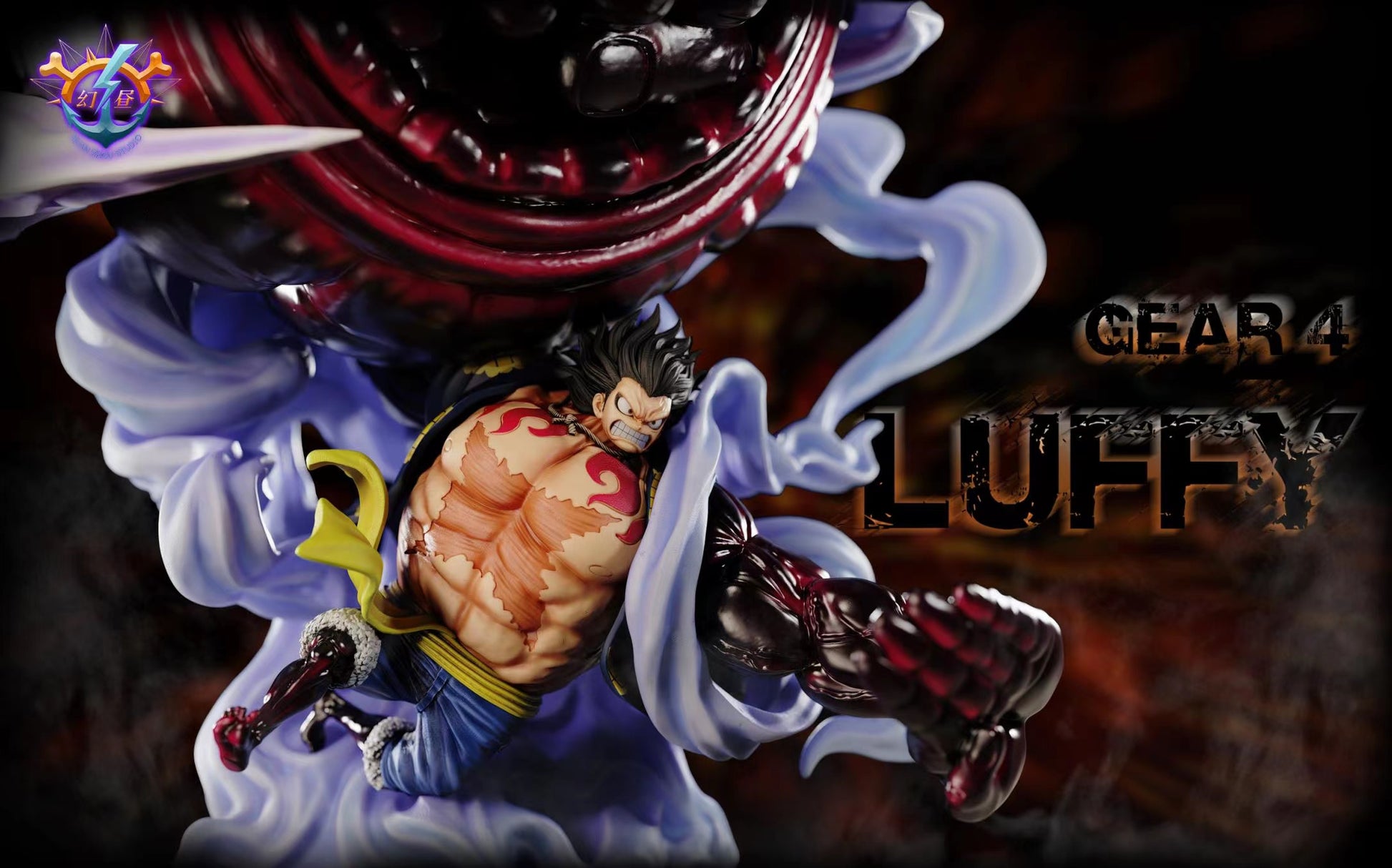 One Piece Luffy Gear Fourth, One Piece Anime Luffy Gear