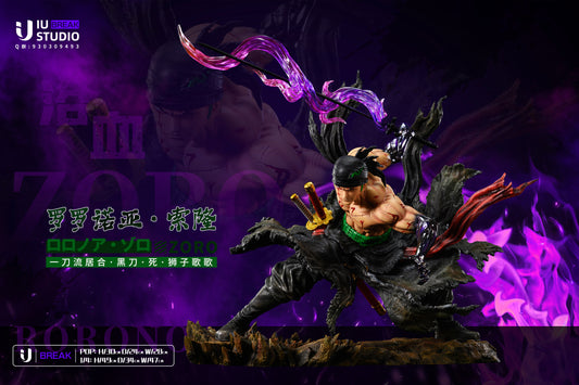 IU STUDIO – ONE PIECE: BREAK SERIES, BLOOD-SOAKED RORONOA ZORO [SOLD OUT]