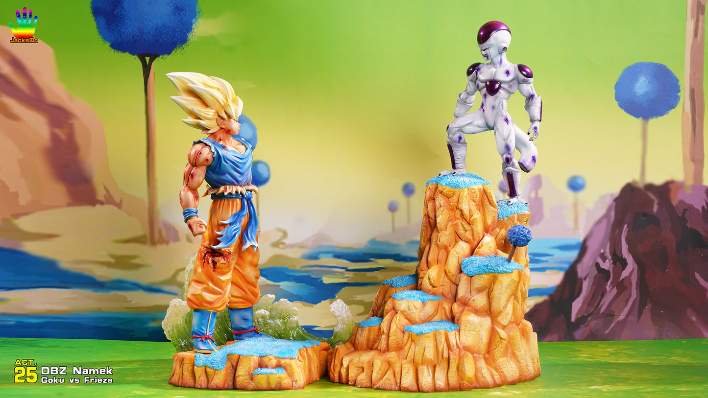 JACKSDO STUDIO – DRAGON BALL Z: NAMEK SERIES ACT.25 SUPER SAIYAN GOKU VS FRIEZA [IN STOCK]