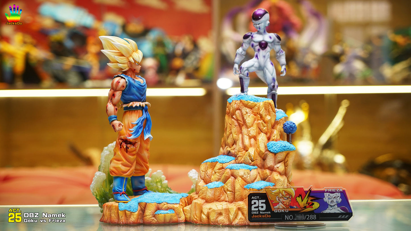 JACKSDO STUDIO – DRAGON BALL Z: NAMEK SERIES ACT.25 SUPER SAIYAN GOKU VS FRIEZA [IN STOCK]