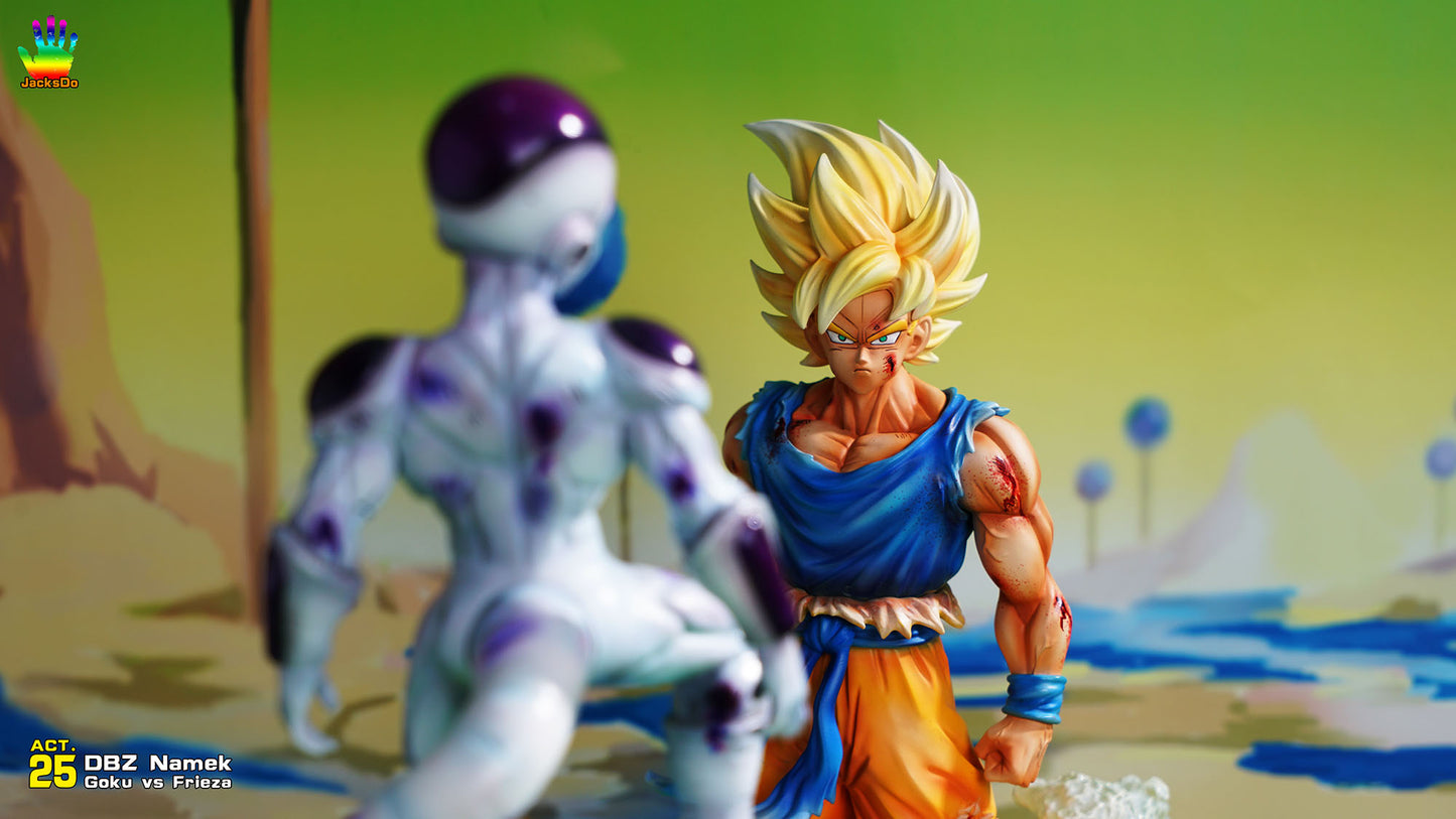 JACKSDO STUDIO – DRAGON BALL Z: NAMEK SERIES ACT.25 SUPER SAIYAN GOKU VS FRIEZA [IN STOCK]