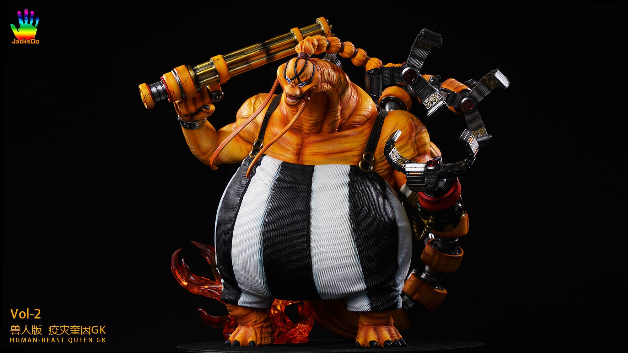 JACKSDO STUDIO – ONE PIECE: BEAST PIRATES ALL-STAR HYBRID HUMAN-BEAST FORM  QUEEN [SOLD OUT]