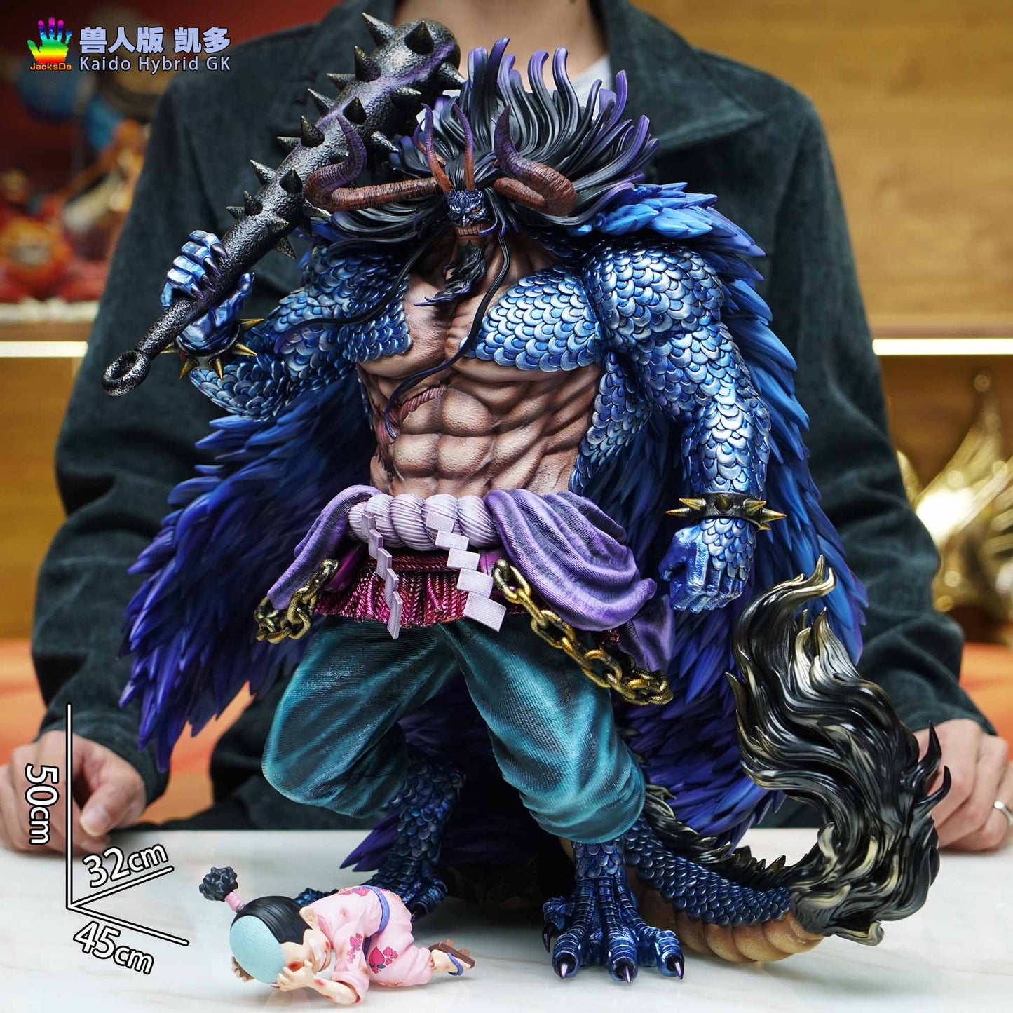 JACKSDO STUDIO – ONE PIECE: HYBRID HUMAN-BEAST FORM KAIDO [SOLD OUT]