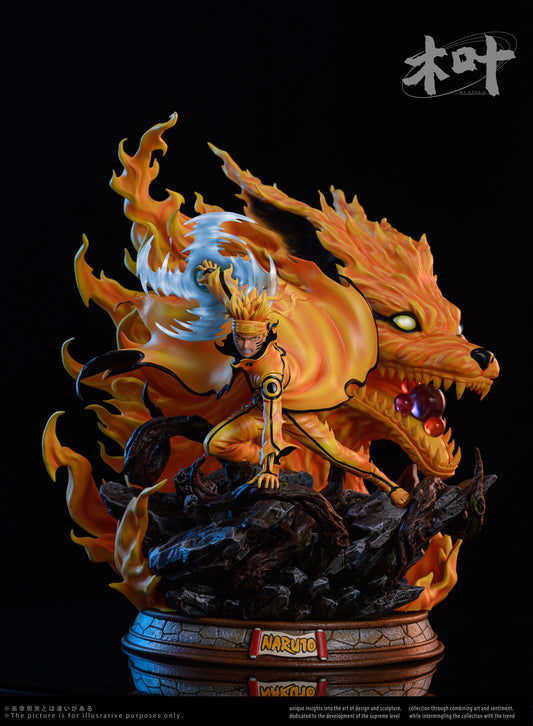 KONOHA STUDIO – NARUTO: 4TH GREAT SHINOBI WAR KURAMA CHAKRA MODE NARUTO [SOLD OUT]