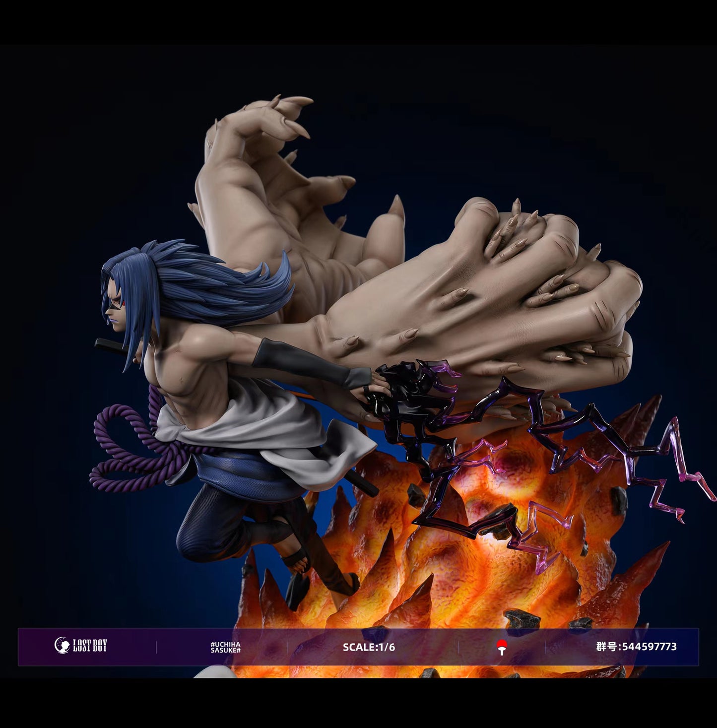 LOST BOY STUDIO – NARUTO: LVL 2 CURSED SEAL FORM SASUKE UCHIHA [DISCONTINUED]