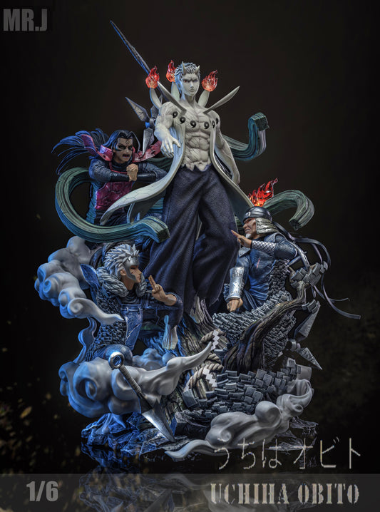 MR. J STUDIO – NARUTO: 6 PATHS OBITO UCHIHA VS 3 HOKAGES [SOLD OUT]