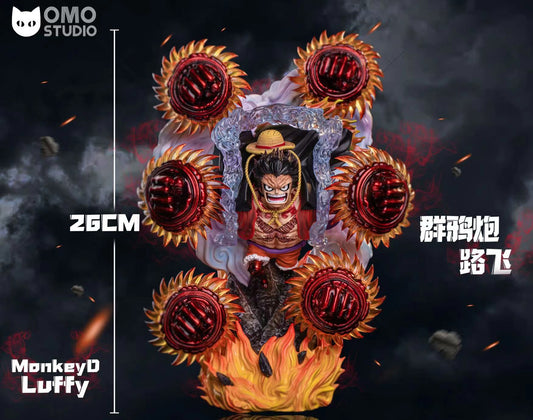 OMO STUDIO – ONE PIECE: GEAR FOURTH KONG ORGAN LUFFY [PRE-ORDER]